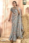 Tithi Vol 3 By Vallabhi Swarovski Border Georgette Sarees Wholesale Shop In Surat 